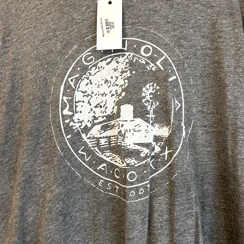 Magnolia Waco Texas Gray Grey T Shirt Size XL Rare
